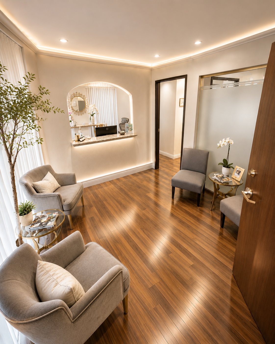 Smile Boutique reception lounge